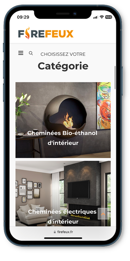 Ecran site mobile Vergers écoresponsables