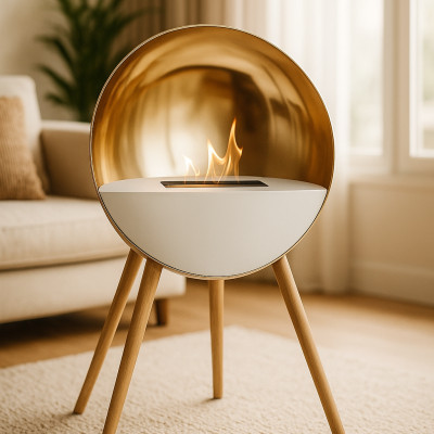 Sora 20250820 1003 Cheminee Moderne Elegante Remix