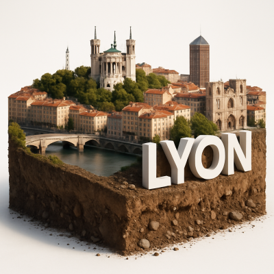 Sora 20250818 1019 Lyon Terrain Cross Section Simple Compose