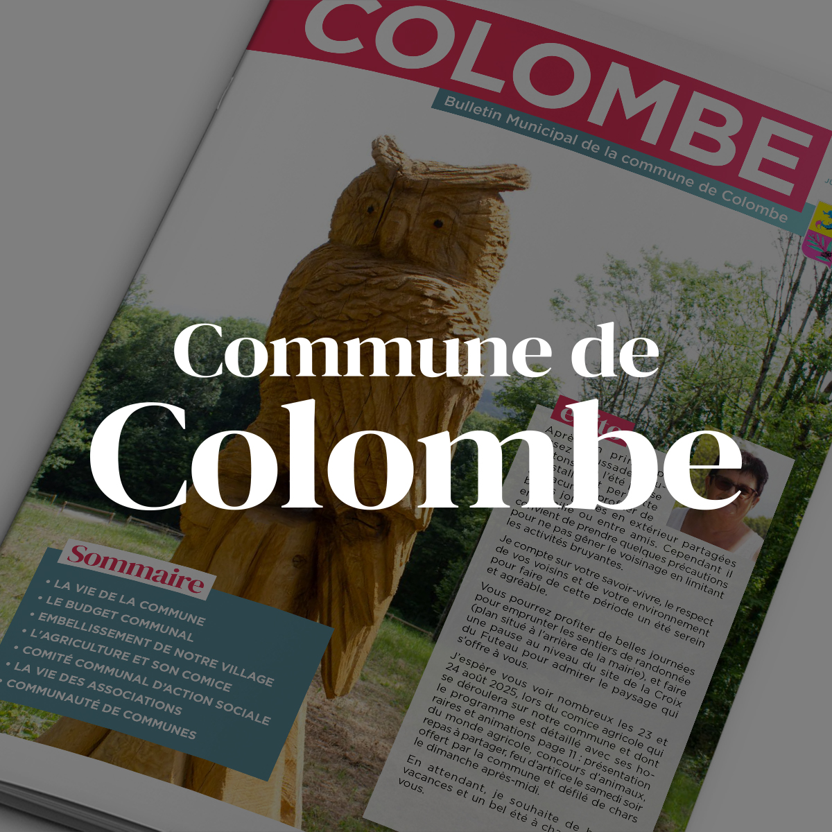 COMMUNE DE COLOMBE