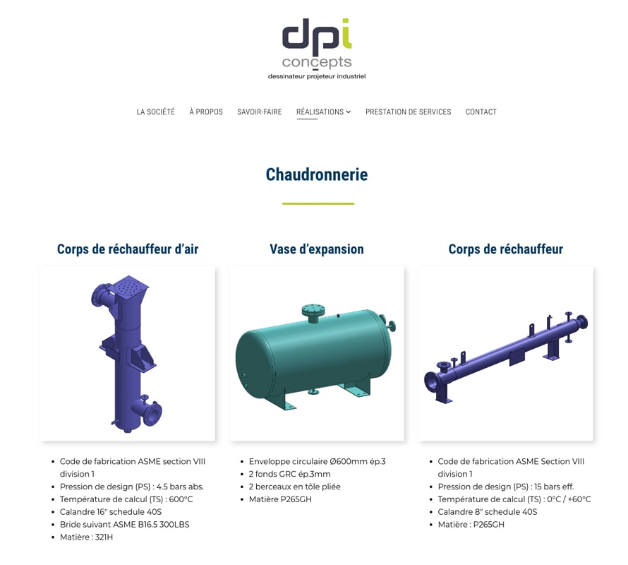 capture site internet DPI Concepts