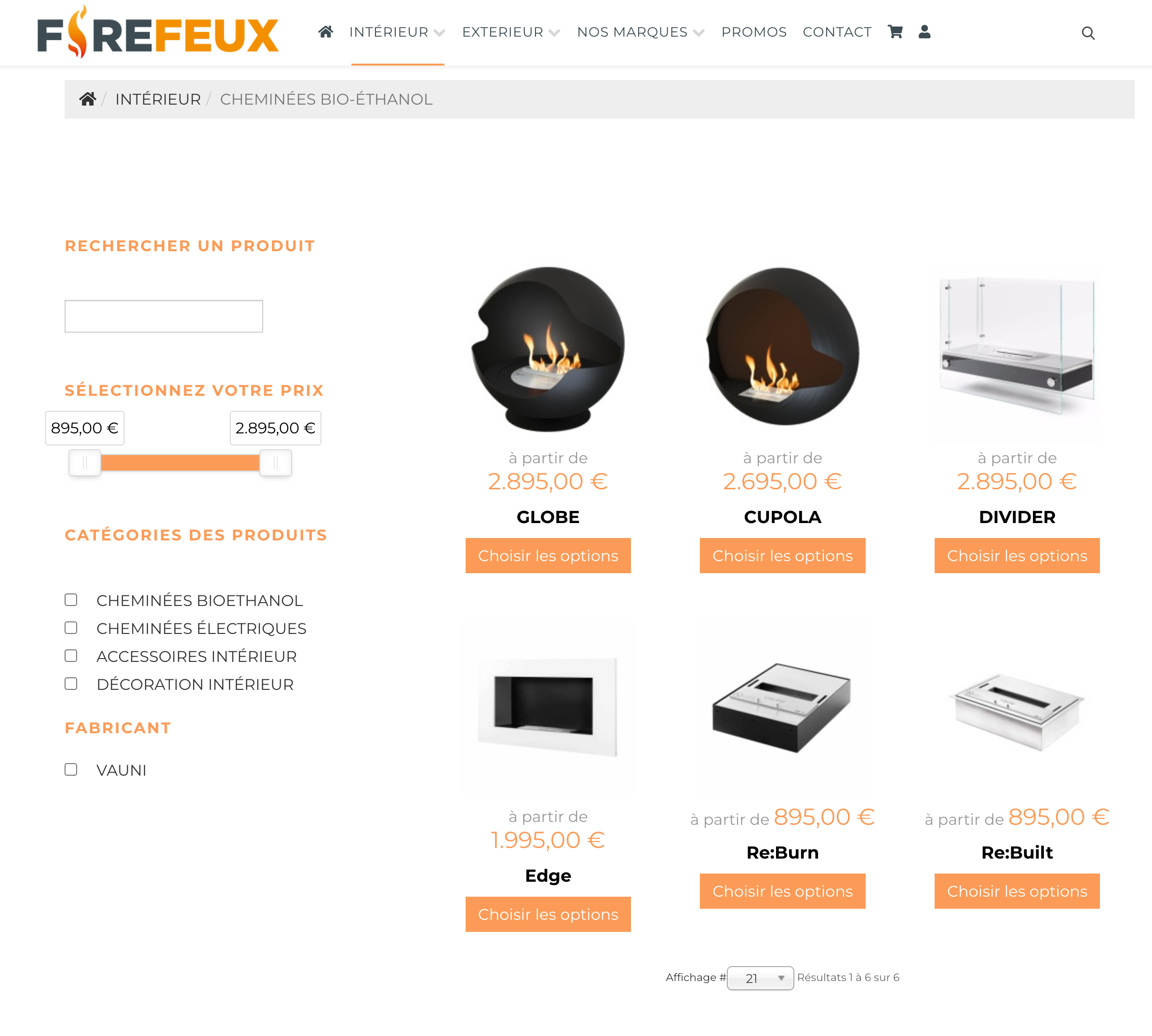 capture site internet Firefeux